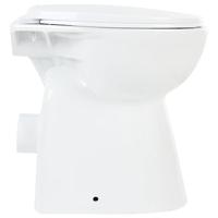 Toilet verhoogd 7 cm soft-close randloos keramiek wit - thumbnail