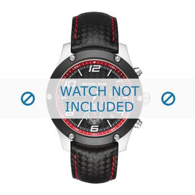 Horlogeband Michael Kors MK8475 Carbon Zwart 22mm Horlogeband Michael Kors MK8475 Carbon Zwart 22mm