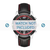 Horlogeband Michael Kors MK8475 Carbon Zwart 22mm - thumbnail