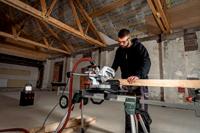 Metabo afkortzaag kgs 254 m met trekfunctie | nieuwste model - 613254000 - thumbnail