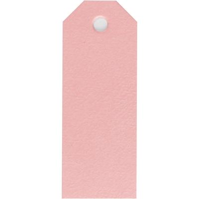 Creativ Company Manilla-labels, afm 3x8 cm, 220 gr, lichtrood, 20 stuk/ 1 doos - thumbnail