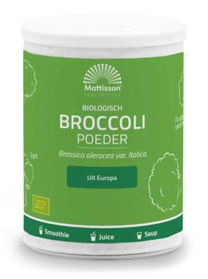Mattisson Broccolipoeder bio 175 Gram