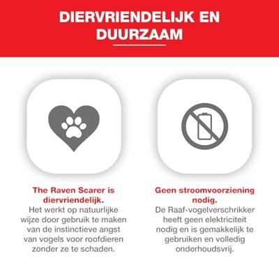 Swissinno raven Nep-raaf tegen duiven Functies: Afschrikking 1 stuk(s) Swissinno raven Nep-raaf tegen duiven Functies: Afschrikking 1 stuk(s)