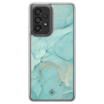 Samsung Galaxy A52 hybride hoesje - Touch of mint Samsung Galaxy A52 hybride hoesje - Touch of mint