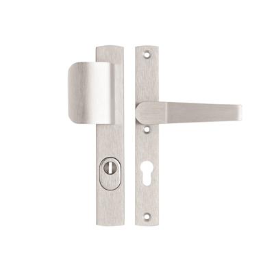 Veiligheidsbeslag Premium smal D-duwer+kruk Arrow PC72 anti-kerntrek/omkeerbaar/242X38x15/alu. gesl. F1/SKG3 Veiligheidsbeslag Premium smal D-duwer+kruk Arrow PC72 anti-kerntrek/omkeerbaar/242X38x15/alu. gesl. F1/SKG3