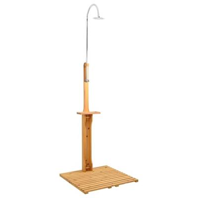 Houten tuindouche