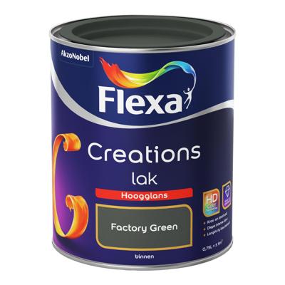 Flexa Creations Lak Hoogglans - Factory Green
