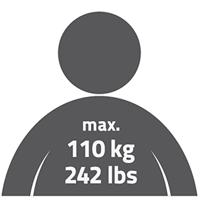 Badgreep Met Antislip Wiesbaden Ridder Ken 30 cm Chroom - thumbnail