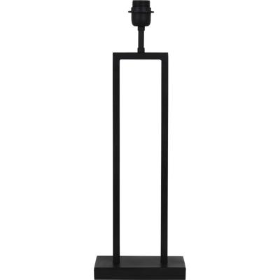 Light & Living Tafellamp 'Shiva' 55cm, kleur Mat Zwart (excl. kap)