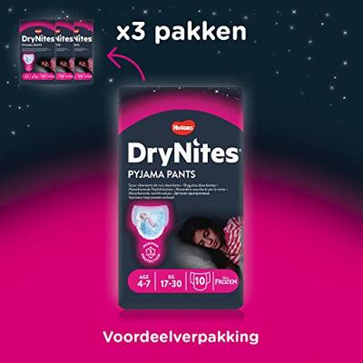 DryNites Pyjama Pants Disney Frozen 1730 kg 47 Age 10 Stuks bij Jumbo - thumbnail