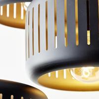 Brilliant Vide hanglampTyas zwart Ø 52cm - 99801/86 - thumbnail