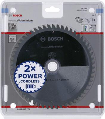 Bosch Accessories 2608837771 2608837771 Cirkelzaagblad 190 x 30 mm Aantal tanden: 56 1 stuk(s) Bosch Accessories 2608837771 2608837771 Cirkelzaagblad 190 x 30 mm Aantal tanden: 56 1 stuk(s)