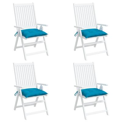 VidaXL Palletkussens 4 st 50x50x7 cm oxford stof lichtblauw VidaXL Palletkussens 4 st 50x50x7 cm oxford stof lichtblauw