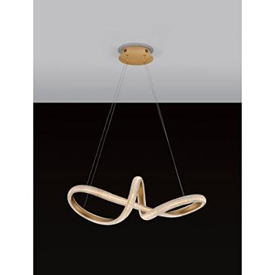 Lyora HanglampMedora krul goud 75cm - 9748157