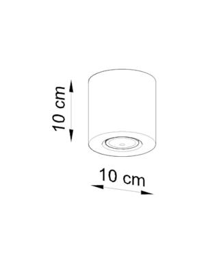 Sollux Plafondlamp Orbis hout