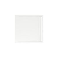 Douchebak vierkant zelfdragend Easy Tray 100x100x5cm Wit Glans - thumbnail
