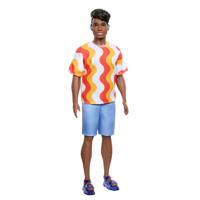 Mattel Fashionistas - Ken - With hearing aids and orange shirt pop - thumbnail