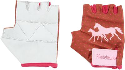 BIKE FASHION kinderhandschuh "pferdefreunde" kids gloves horsesfriends size 4 BIKE FASHION kinderhandschuh "pferdefreunde" kids gloves horsesfriends size 4