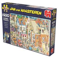 Jan van Haasteren De Bouwplaats - 1500 stukjes - thumbnail