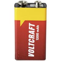 VOLTCRAFT VC-9V-Li-1200mAh 9V Block-batterij Lithium 1200mAh 9V 1st - thumbnail