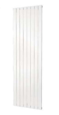 Handdoekradiator Covallina Retta enkel 1800x602mm Mat Wit