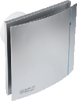 S&P Silent Design 200 CRZ TIMER Badkamer/ toilet ventilator - Ø120mm (zilver) - thumbnail
