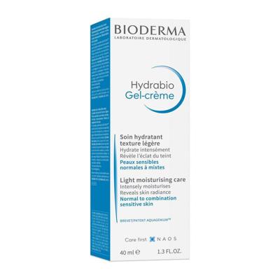 Bioderma Hydrabio Gel-Crème Soin Hydratant Texture Légère 40ml