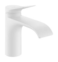 Hansgrohe Vivenis ééngreeps wastafelkraan 80 CoolStart met pop-up trekwaste, mat wit - thumbnail