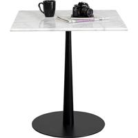 Kare Design Bistrot Capri Eettafel wit marmer 70x70cm - thumbnail