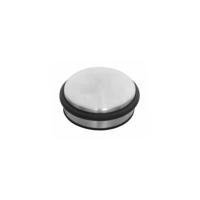 Deurstop Puck 90 x 43 mm rvs geborst. - thumbnail