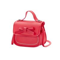 Schattig PU Kids tas munt Pouch baby portemonnee Schoudertas (rood) - thumbnail