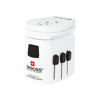 SKROSS | 1.302555 | PRO Light 3USB Universal, Type A,Type B,Type C (Europlug),Type E (FR),Type F,Type G (UK),Type I (AU),Type J (CH),Type