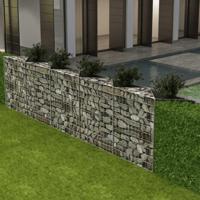 VidaXL Gabion mand 300x30x100 cm gegalvaniseerd staal - thumbnail