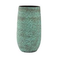 Hoge pot evi antiq bronze bloempot binnen 27 cm - thumbnail