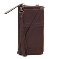 The Chesterfield Brand Malaga - Leren telefoontasje - Bruin - thumbnail