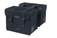 Basil kavan eco classic 58l dubbele fietstas zwart - thumbnail