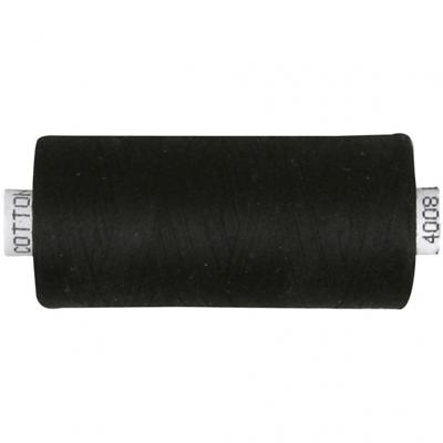 Creotime naaigaren katoen zwart 1000 meter