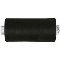 Creotime naaigaren katoen zwart 1000 meter - thumbnail