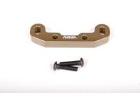 EXO Machined Aluminum Rear Toe Block R1 (Hard Anodized) (AX30813) - thumbnail
