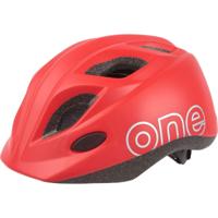 Bobike Kinder helm xs 46-53cm one plus mat rood - thumbnail