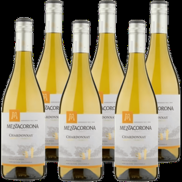 Mezzacorona Chardonnay 6 x 750 ML zonder doos bij Jumbo