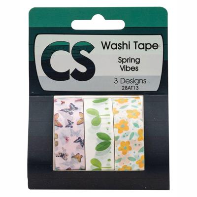 Colorations - washi tape lente 3 rollen, 5mtr.
