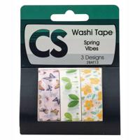 Colorations - washi tape lente 3 rollen, 5mtr. - thumbnail