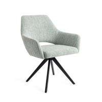 Jesper Home Yanai eetkamerstoel Soft Sage turn black - thumbnail