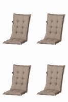 Kussen hoog 50x123 Basic taupe (4 stuks) Madison - Madison - thumbnail