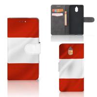 Nokia 3.1 (2018) | Bookstyle Case | Oostenrijk - thumbnail