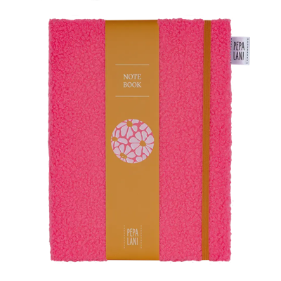 Pepa Lani Notitieboek A5 Spring Flower & Fruity Furry Pink