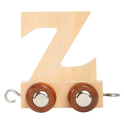 Small Foot - houten lettertrein - z - 12 stuks