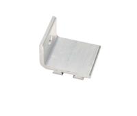 1B-Raildrager, aluminium voor wandmontage - thumbnail