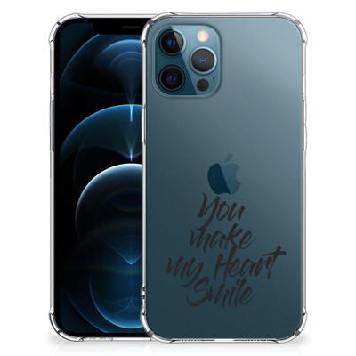 iPhone 12 | 12 Pro Telefoonhoesje met tekst Heart Smile iPhone 12 | 12 Pro Telefoonhoesje met tekst Heart Smile